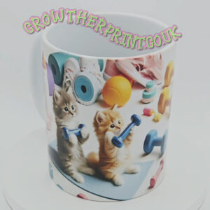 Kitten Workout Motivation Mug 1 Of 12