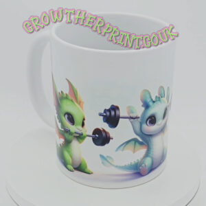 Dragon Workout Motivation Mug 6 Of 12
