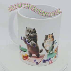 Kitten Workout Motivation Mug 8 Of 12